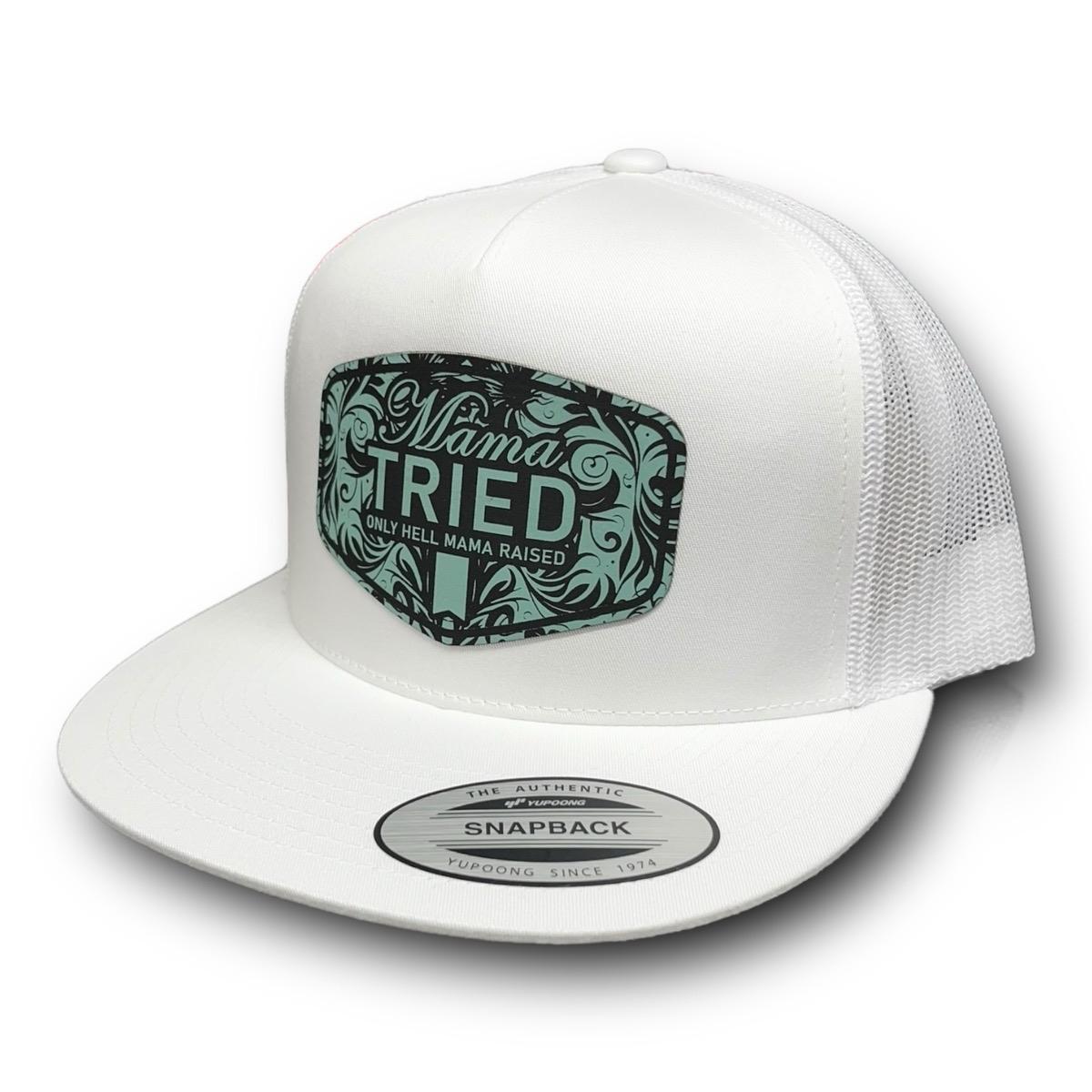 Mama Tried Teal Patch hat