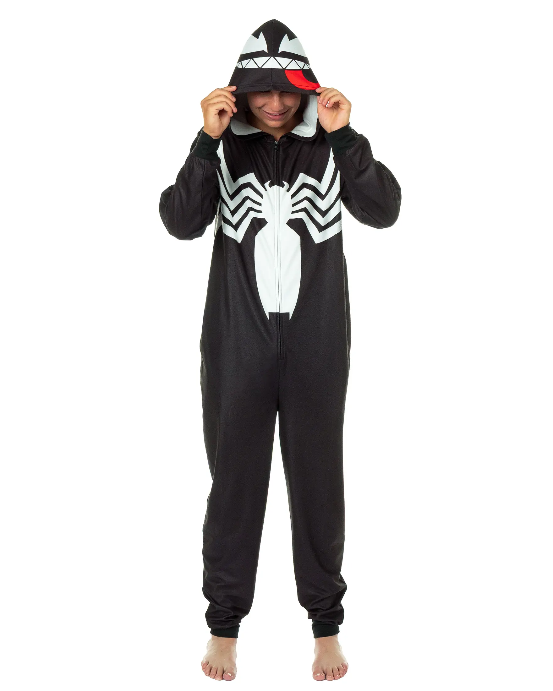 Marvel Comics Venom Union Suit Men's Costume Pajama