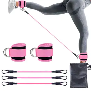 Fitness Ankle Cuff Leg Training Hip Trainer Foot Ring Leg Strap Bandage Rack Ankle Cuff Trainer