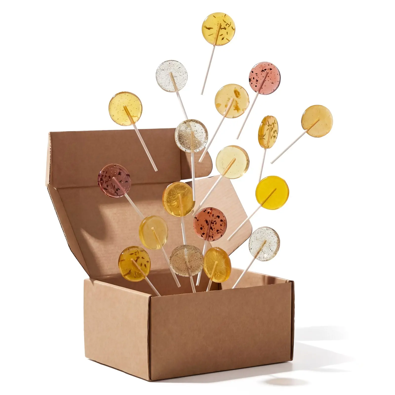 Box of 50 Honey Lollipops