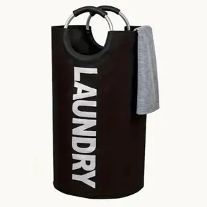 Large Waterproof Laundry Basket with Soft Handle, Foldable Multi-Functional Storage, Ideal for Bathroom, Laundry Room, Balcony, Dormitory, Laundry Basket Organizer