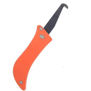 Tile Beautifying Hook Knife, Seam Hook Knife Notcher, Caulking Removal Tool, Scraper for Cleaning Tile Joints and Seams Corner, Durable Efficient Sturdy