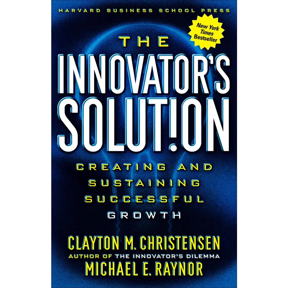 USED Book - The Innovator's Solution: Creating and Sustaining Successful Growth by Clayton M. Christensen (Hardcover) - english