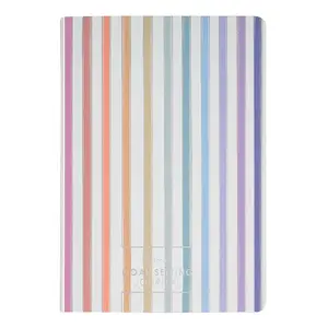 Goal Setting Petite Planner - Watercolor Stripes