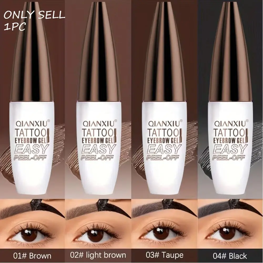Peel-off Eyebrow Tinting Cream, Tinted Eyebrow Cream, Eyebrow Dye, Anti-smudging and Long-lasting, Perfect Coverage, Easy To Apply, No Need for Touch-ups, Brow Makeup Products, A Convenient and Quick Cosmetic Product