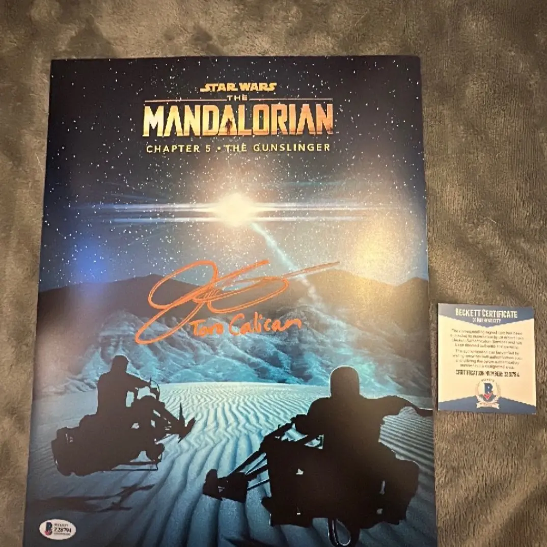 Jake Canavale - Signed Poster - The Mandalorian