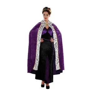 Purple Royal Robe - King - Queen - Mardi Gras - Costume - Adult Unisex