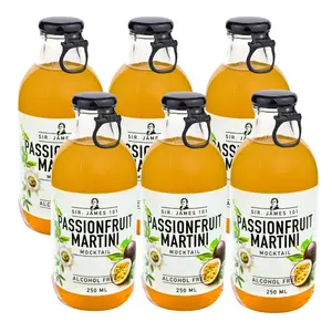 Sir. James 101 Alcohol-Free Passion Fruit Martini | 6-pack