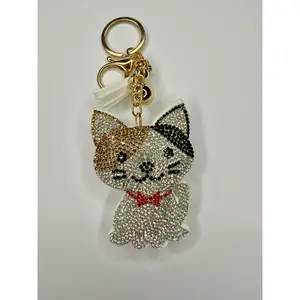 Bling Bag Charm Keychains - Cats and Dogs