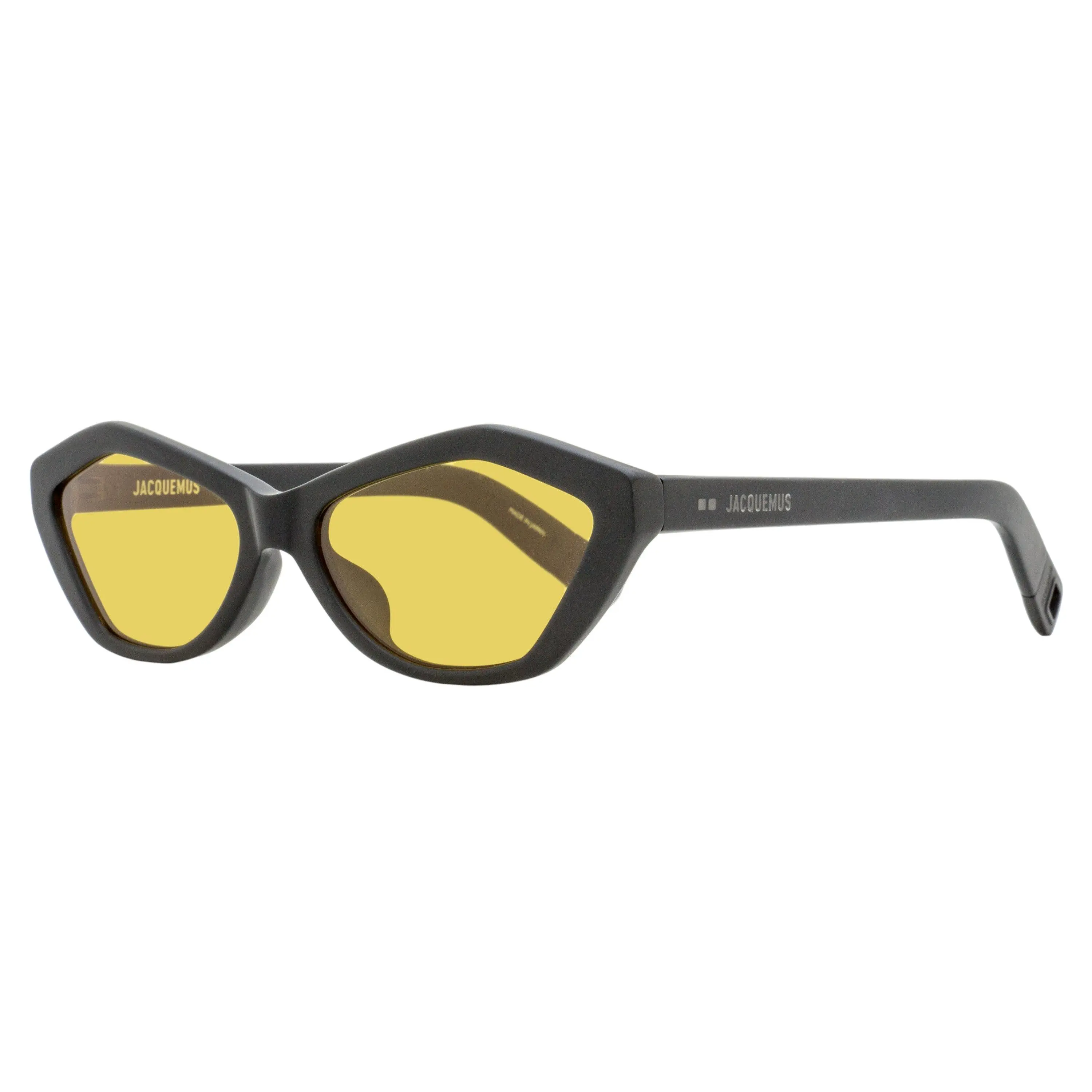 Jacquemus Bambino Diamond Sunglasses JAC42S 006 Matte Black 56mm