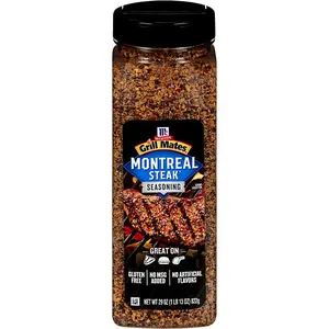 McCormick Grill Mates Montreal Steak Seasoning - 29 oz. - Spice Your Cooking with the Flavor of Montreal Steak