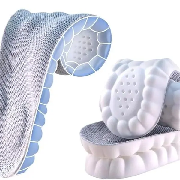 Unisex Breathable Cloud Soft Shoe Insoles - Lightweight PU Cushioning Inserts for Daily Walking, Work, Gym & Sneaker Comfort