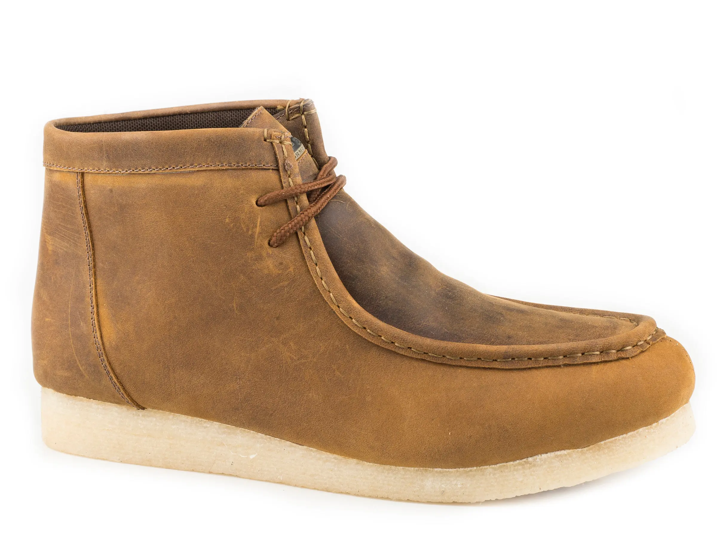 Men's Roper Oiled Brown Gum Sole Chukka