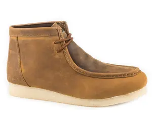 Men's Roper Oiled Brown Gum Sole Chukka