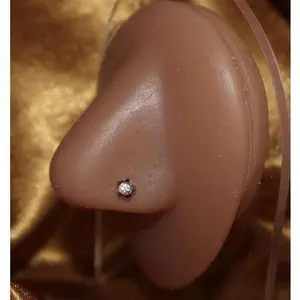 Stainless Steel Gem Star Magnetic Jewelry For Nose