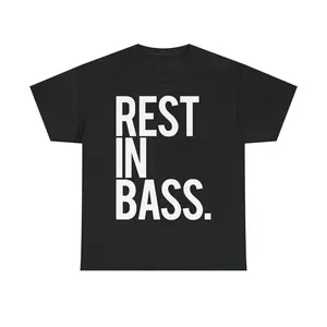 Che Rest In Bass RIB Album Tour Merch Tees T-Shirts Y2k Clothing Graphic Tee Hip Hop T-Shirt Rapper, Unisex Streetwear Women Men Summer Fashion Top