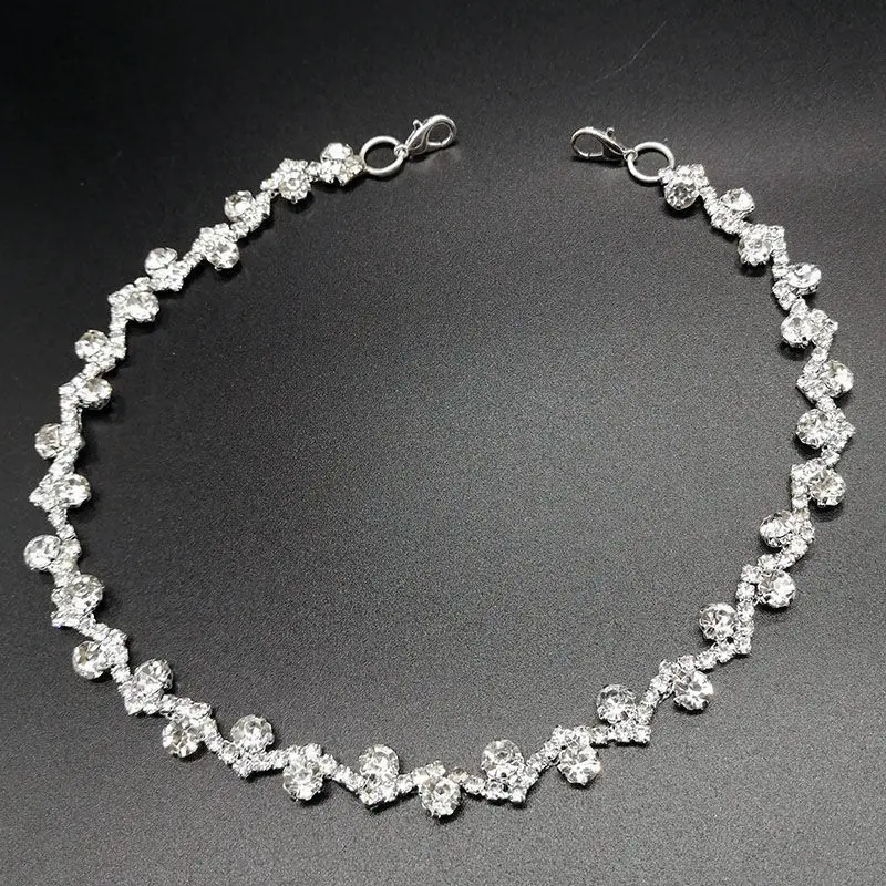 Light Luxury, High-end, Detachable Sparkling Diamond Collar Necklace Kaprice kaprice  jewelry