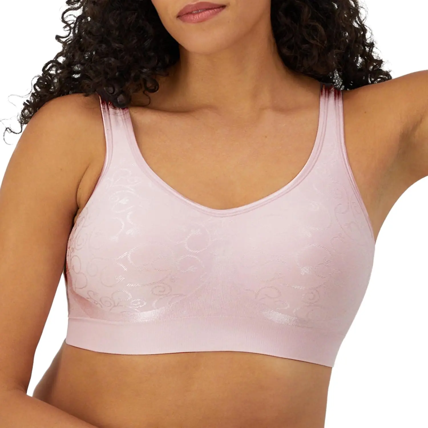 Bali Women's Wireless Bras for Women - Comfort Revolution Wireless Bra - Adjustable & Supportive - Plus Size Women