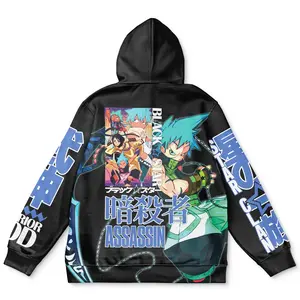 Black Star Soul Eater Streetwear Hoodie - Ape Zip Hoodie - Hoodies Japanese Anime Style Zip Up Hooded Sweatshirts Men Women Fashion Y2k Oversized Pullovers
