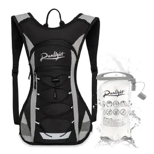 Runlight Cycling Running Hydration Backpack W230, Lightweight Dual Shoulder Bag for Hiking Climbing, Unisex Breathable Sports Backpack