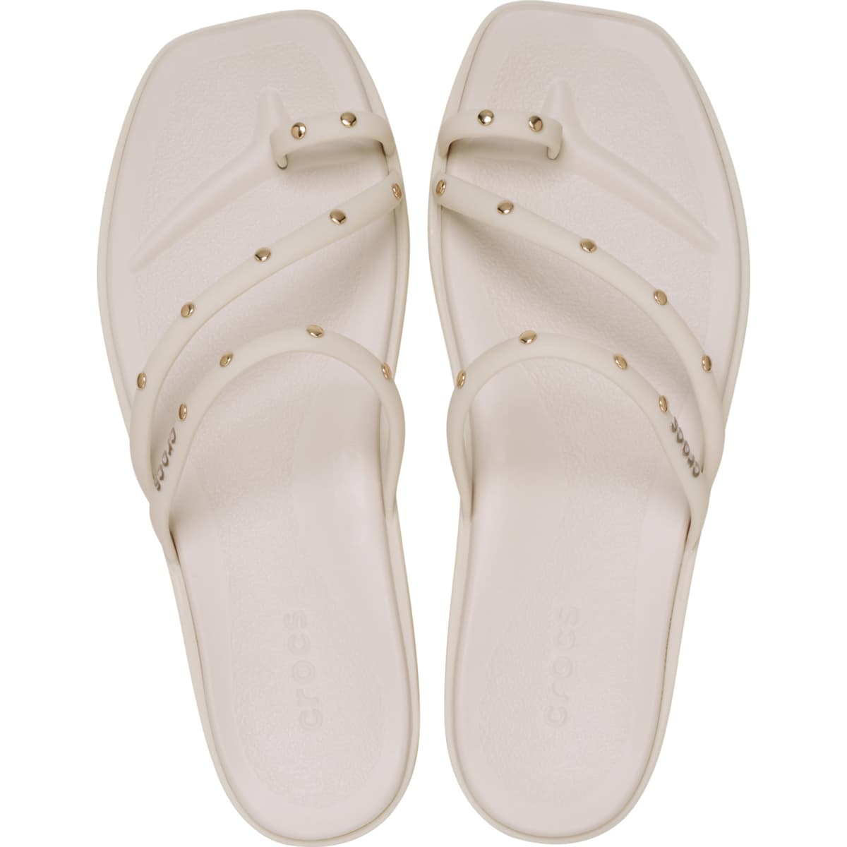 Crocs Women's Miami Toe Loop Sandals - Studded & Metallic Styles