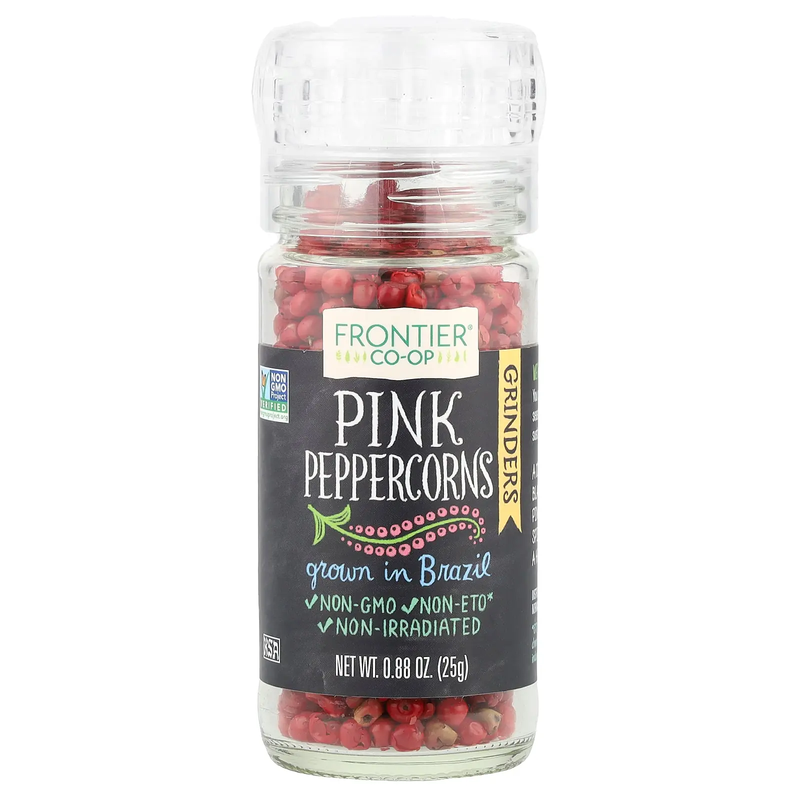 Frontier Co-op Pink Peppercorns, 0.88 oz (25 g)