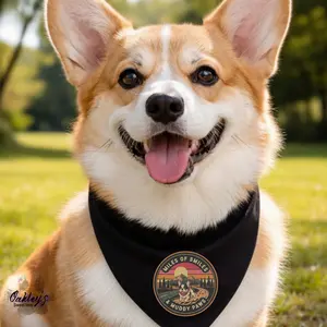 Miles of smiles & muddy paws bandana