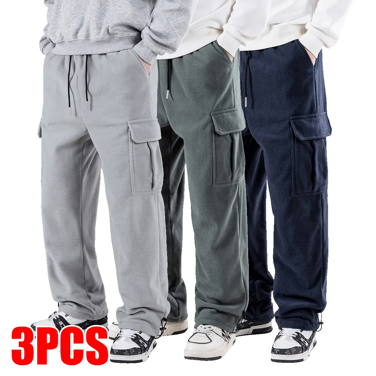 Light gray + Dark gray + Deep blue
