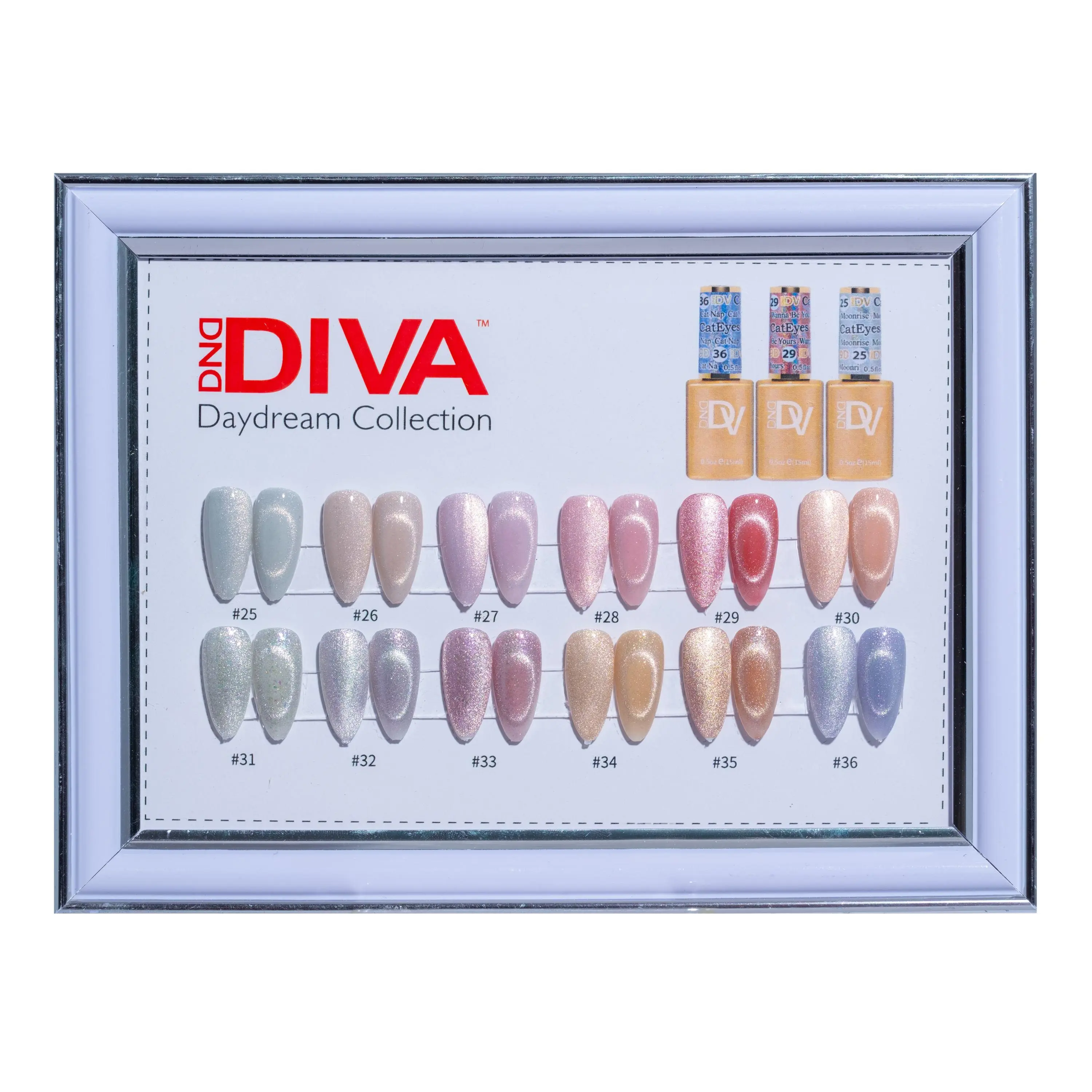 DC DIVA 9D Cat eyes Day Dream Collection 25-36
