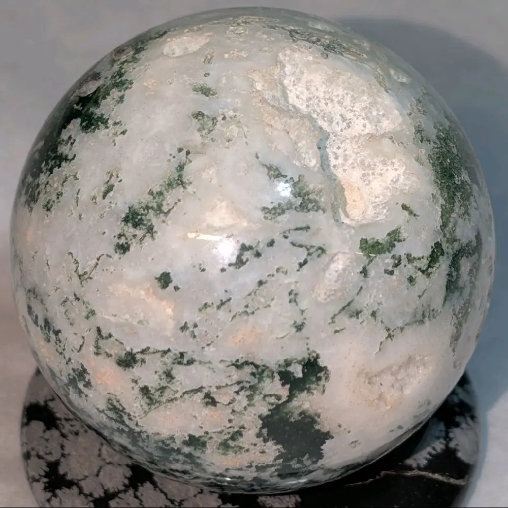 Moss Agate Sphere