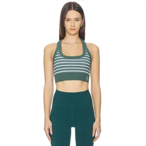 Free People x FP Movement Go To Colorblock Sports Bra in Evergreen
