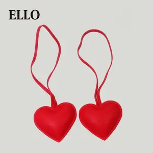 Heart Shaped Bag Charms, Fashion Women's Bag Charms, Available in Various Colors Purse Accessories Chain