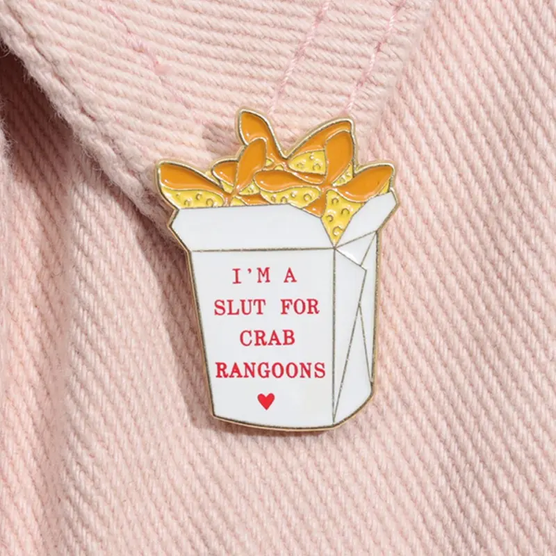 Cute French-Fries-Shaped, Enamel Pin, Brooch Pins, Suitable for Backpacks, Jeans, Scarves & Hats, Trendy Versatile & Exquisite Brooch, Ideal Birthday Gift, Alloy Brooch