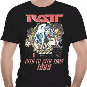 Ratt 80S Band T Shirt Music Band T-Shirt Cotton Tee All Sizes