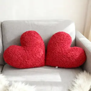 Valentine's Day Heart Pillow, Cushion for Bedding & Home Decor, Contemporary Style Valentine Gift, Single Pack, Sofa Cushion