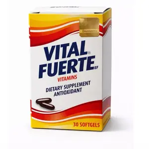 Vital Fuerte Vitamins Dietary Supplement Antioxidant 30 Softgels for Enhanced Health Multivitamin