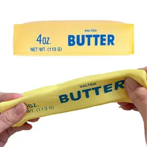Squeeze stress away with this butter bar squishy! Soft, sticky, slow-rising with realistic texture, it’s ideal for fidgeting, calming down, and fun gifting for all ages.