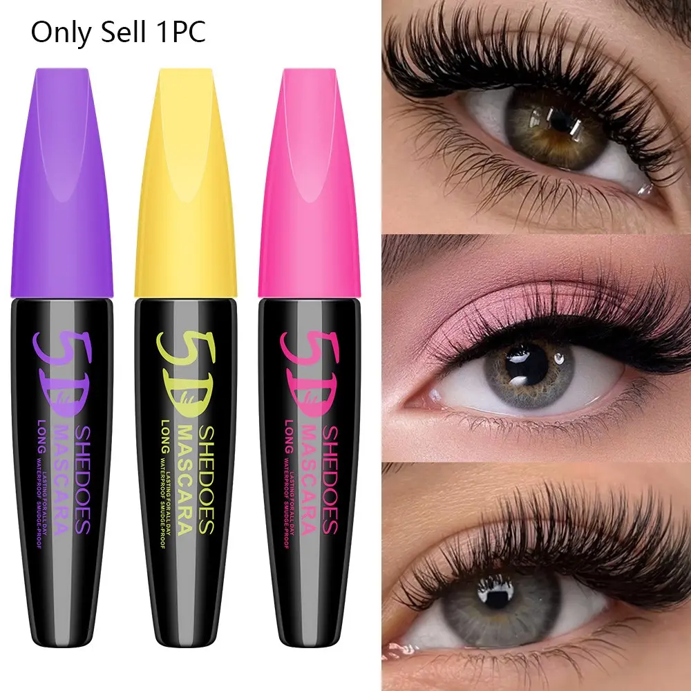 Waterproof mascara, dense, slender, anti smudge, durable curling mascara, Fluffy Lashes Mascara
