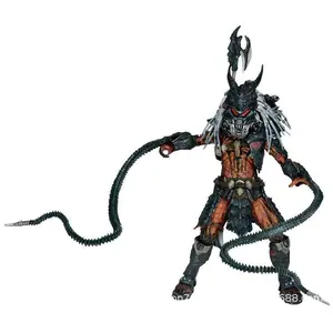 NECA Elder Clan Leader Concrete Jungle Action Figure Fugitive Thermal Vision Fugitive Predator Aliens vs Predator Doll Gifts