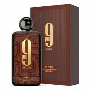 Afnan 9PM Elixir Men's Fragrance, 3.4oz, Long-Lasting Vanilla Patchouli Scent