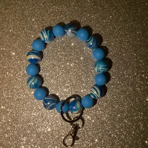 Stretchy wristlet Keychain