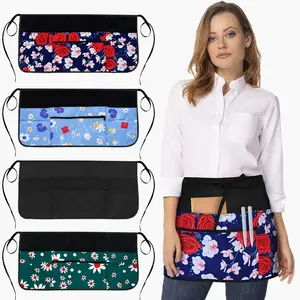 Work Apron Kitchen Apron Multi-functional Pocket Lightweight Durable Polyester Home & Garden Protection Outdoor DIY Artisan Use