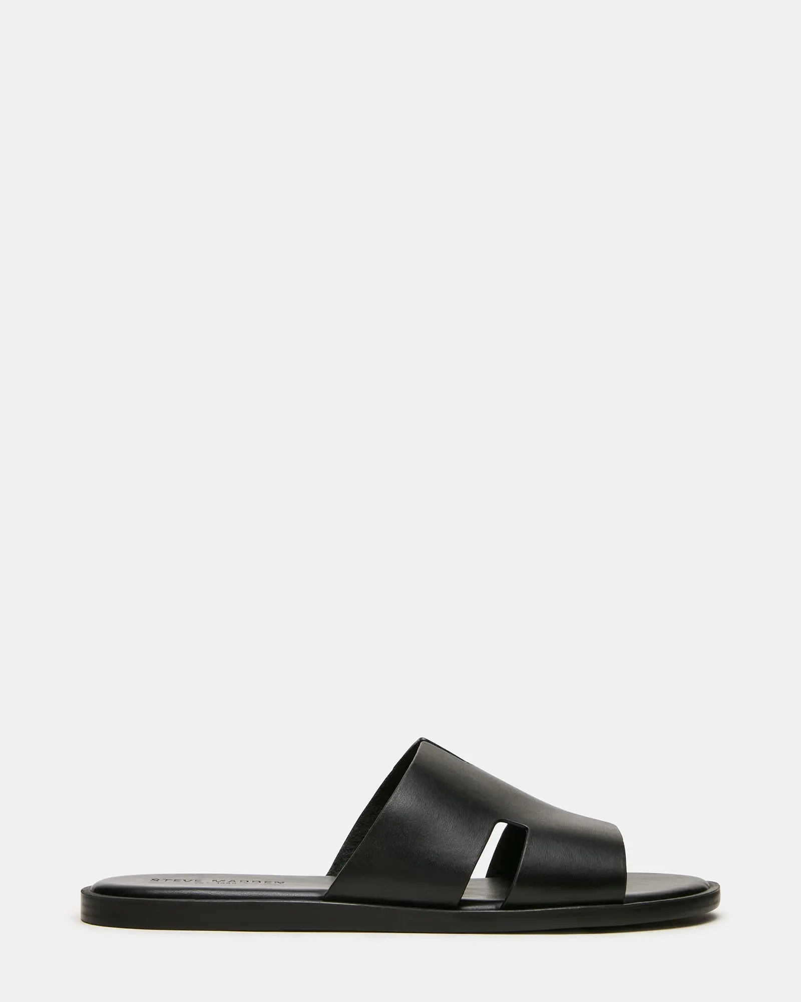 YUSSUF BLACK LEATHER