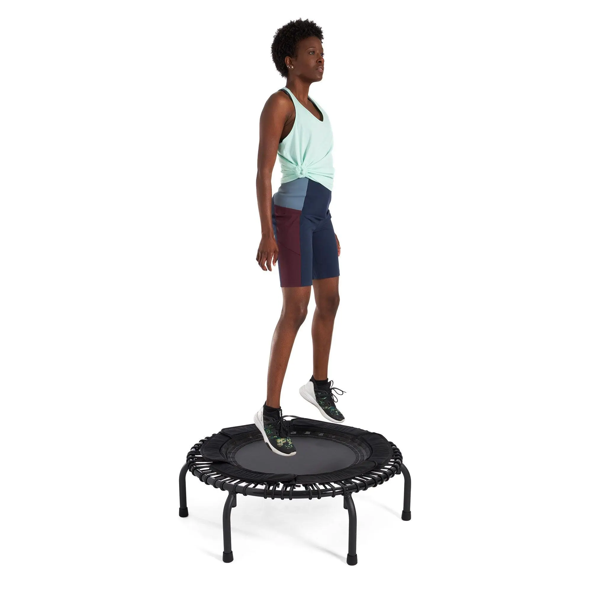 JumpSport 250 Lightweight Round Fitness Trampoline with EnduroLast Elastic Cords JumpSport 250 Lightweight Round Fitness Trampoline with EnduroLast Elastic Cords