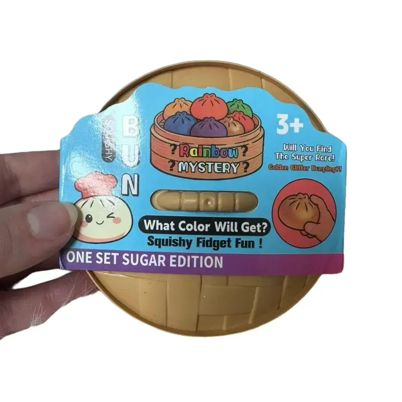 Mystery Squashy Dumpling Toy - Assorted Colors