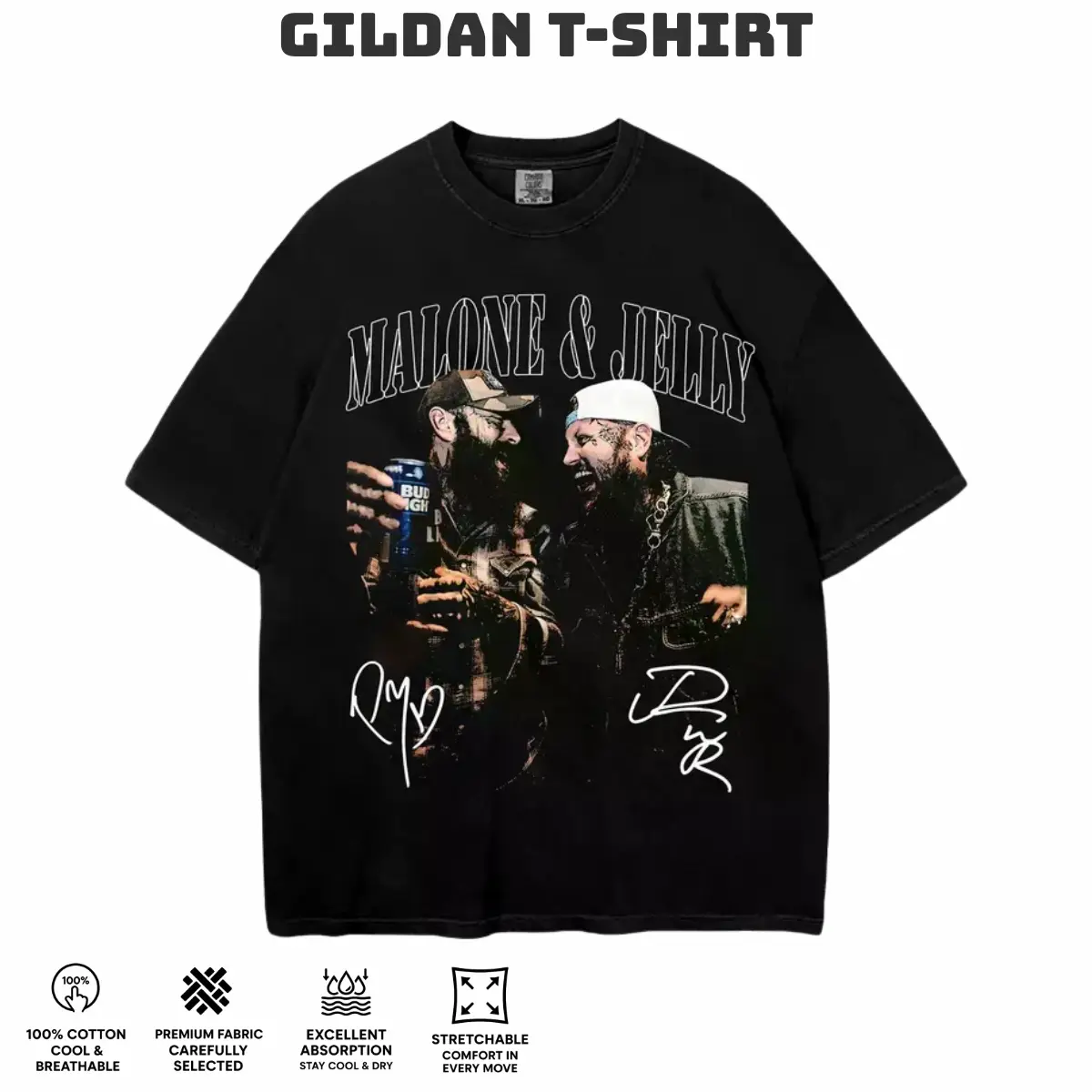 Vintage 90s Big Ass Stadium Tour Shirt, Malone Rap Music Shirt, Posty Im Just Vibin, Posty Rapper Shirt, Malone Music The Album