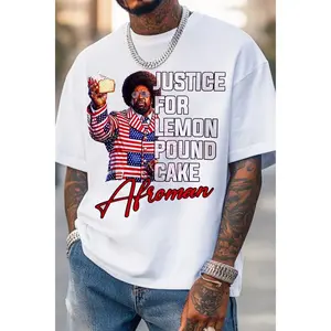 [Sale Up To 45%] Afroman- Justice For Lemon Pound Cke Funny Tee