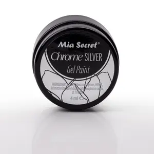 Chrome Silver Gel Paint
