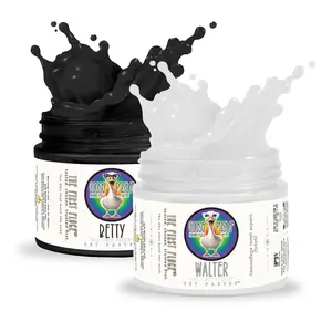 Goose Paste Opaque Resin Pigment Paste – First Flock™ Core Contrast Mini Flight (Walter + Betty Black & White Duo)