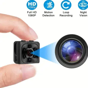 1080P HD Camera With Audio And Video Recording, Night Vision, Motion Detective - No Wi-Fi Need